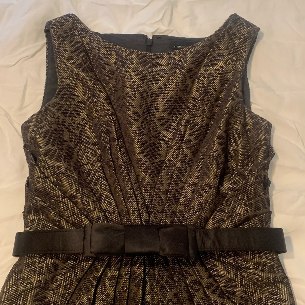 Brand: maxandcleo, Size: 6, Color: Black and Gold.